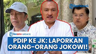 PDIP Sebut Harga Diri Jusuf Kalla Kembali Jika Laporkan Orang-orang Jokowi: Gas Mainkan!