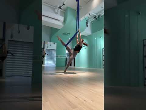 Aerial hammock Choreography by Josty Lin