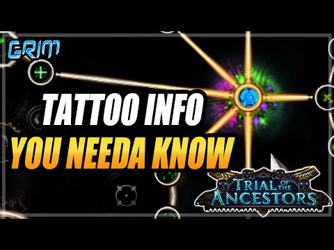PoE 3.22 Tattoo Info You Need To Know Which To Buy Sell & Use Path of Exile