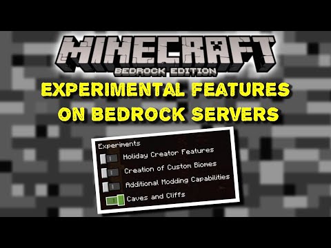 Minecraft | How to activate the Experimental Features toggle on Bedrock Servers