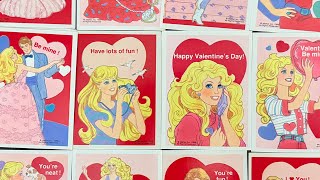 Unbox Vintage Barbie Valentines Day Cards With Me! ❤️