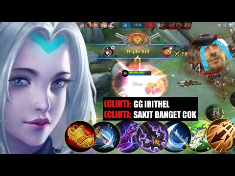 IRTHEL CRITICAL DAMAGE OVERPOWER NEW PATCH - NEW BUILD IRITHEL 2022-MOBILE LEGENDS!!