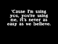 Carolina Liar - Coming to Terms (Lyrics ON SCREEN ...