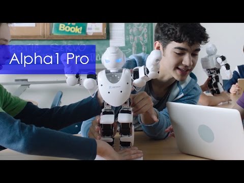 Відео огляд Програмований робот Alpha 1Pro