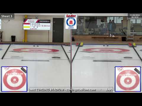 Strouse/Casper vs. Kalk/MacAlpine - Draw 6 - Curling Stadium Alberta Curling Series Doubles