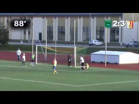 Mateusz Łątka 2:3 (88') Sparing Seniorów: Dunajec - Płomień (15.02.2014r.)