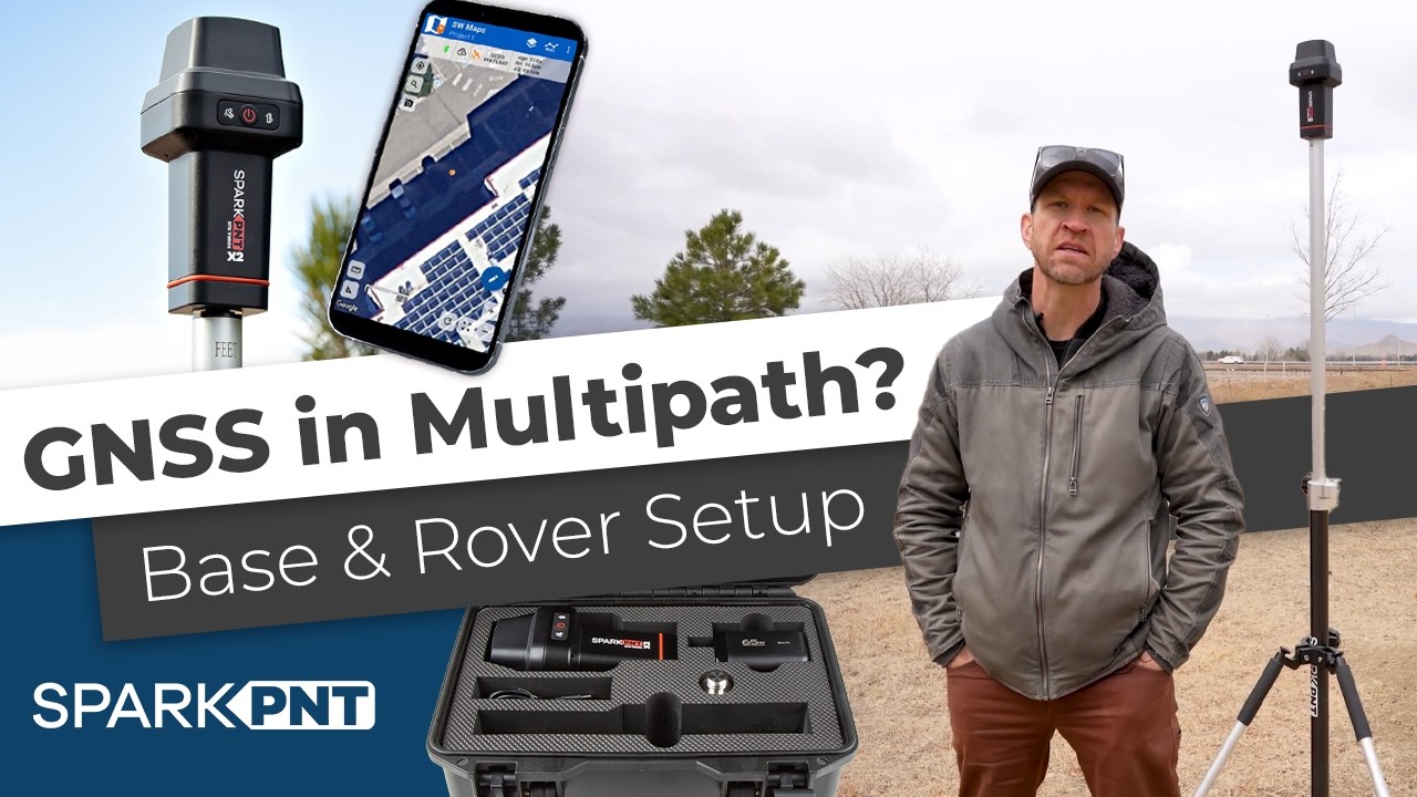 Base + Rover Setup for High-Precision GNSS in Multipath Areas