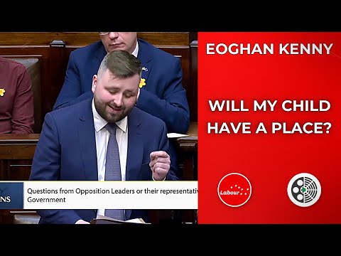 Eoghan Kenny presses for certainty on special education places