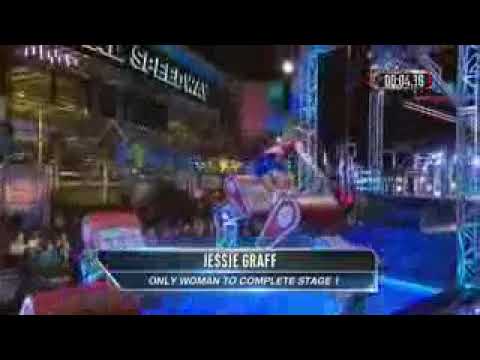 Jessie Graff at the Daytona Beach City Finals-American Ninja Warrior 2017