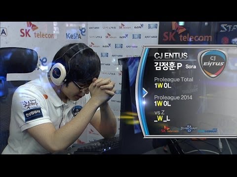 [SPL2014] Sora(CJ) vs rOrO(SAMSUNG) Sejong Station -EsportsTV,SPL