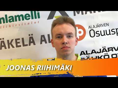 Pelaajaesittelyssä Joonas Riihimäki