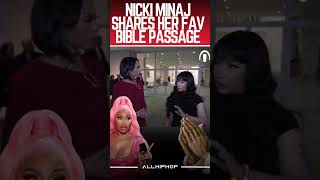 Nickiminaj Shares Her Favorite Bibles Verse, But Which One Is This