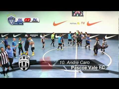 Vic Vipers v Pascoe Vale, 2012/13 Round 17, Futsal Oz: NIKE V-League Premiership