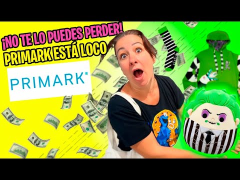 HAUL PRIMARK BEETLEJUICE 2 Halloween 2025 🎃 Vlog Familiar Autocines Madrid | Primark Halloween Haul