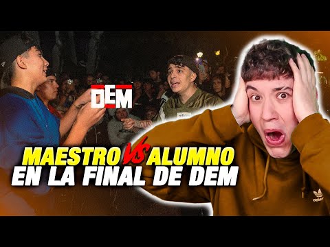 EL MENOR CONTRA SU ALUMNO EN LA FINAL DE LA DEM DUPLAS 😱 ÉPICO 😱 EL MENOR - ENMA VS DESTELLO KAITOS