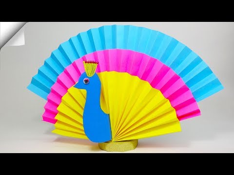 DIY paper crafts Paper toy Peacock