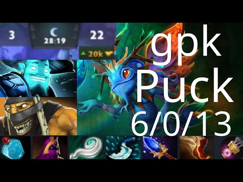 gpk Puck vs Storm Spirit, Bloodseeker, Tidehunter - Coil, Serpent Ward - VP vs Extre g1 DPC dota2