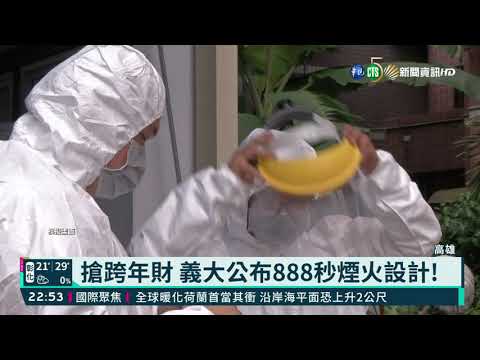 搶跨年財 義大公布888秒煙火設計!