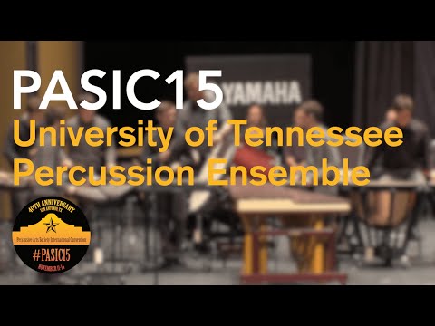 PASIC15 - University of Tennessee Percussion Ensemble New Literature Session