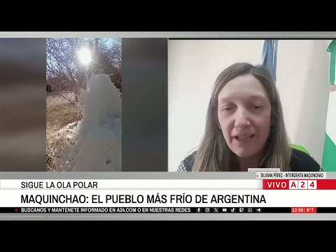 ❄ SIGUE LA OLA POLAR: MAQUINCHAO, EL PUEBLO MÁS FRÍO DE ARGENTINA