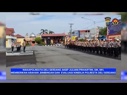 APEL PIMPINAN POLRESTA DELI SERDANG