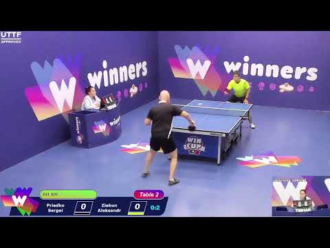 WINners CUP table 2  11.11  Priadko Sergei - Ziakun Aleksandr 18:15