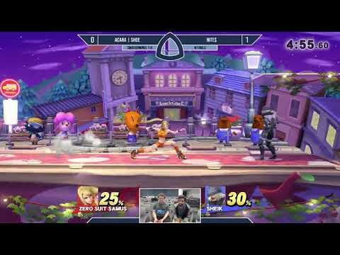 Sm4sh@Mines 114 - AcaRa|Shoe (Donkey Kong, ZSS, Bowser) Vs. Nite$ (Shiek) - Winners Finals