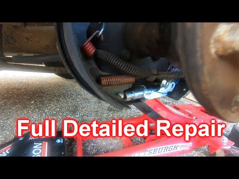 How to Replace a worn E Brake on a 2001 Ram 3500 2wd Dually | Project Slate: Ep 9