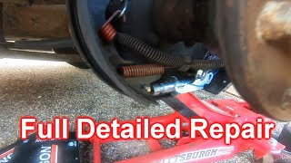 How to Replace a worn E Brake on a 2001 Ram 3500 2wd Dually | Project Slate: Ep 9