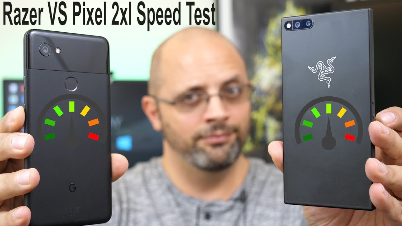 The @Razer Phone Speed Test VS @Google Pixel 2 XL (App Loading & Ram Management Test)