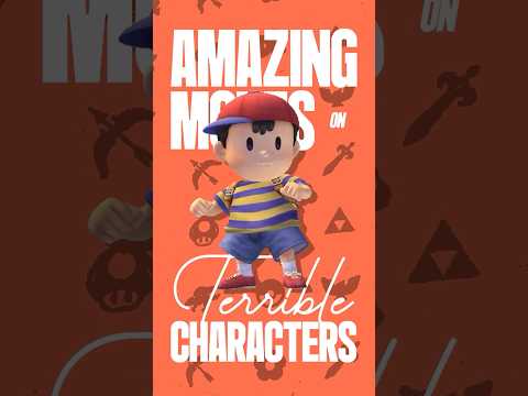 Why does Ness' down air do that? #nintendo #supersmashbros