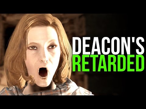 Fallout 4 Deacon's Retarded! - Fallout 4 Funny Moments [ Playthrough Pt.10 ]