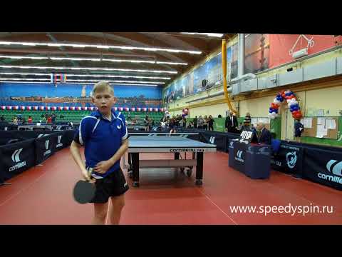 Chernoknignikov - Iliin.XVIII Nikolay Nikitin table tennis memorial 2017.FHD