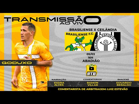 BRASILIENSE X CEILÂNDIA - CANDANGÃO 2022 - SEMIFINAL - PRIMEIRA RODADA