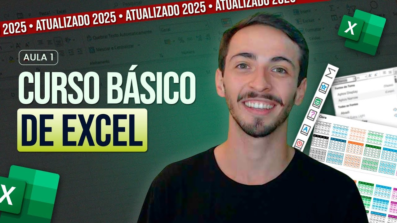 Basic Excel Course 2025 | Lesson 01 | FREE