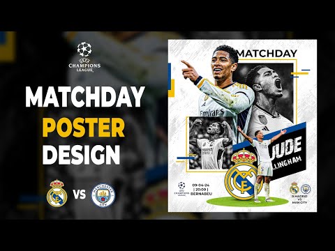 How to create a Professional Matchday Poster in Photoshop
