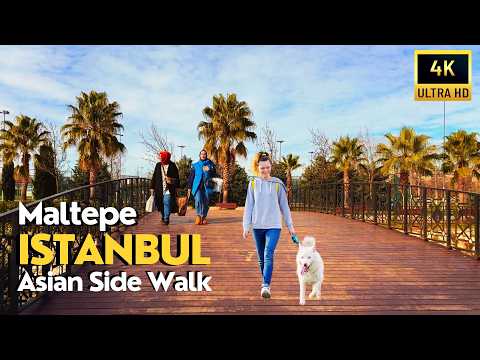 Istanbul, Maltepe 4K Walking Tour | Explore Stunning Asian Side Istanbul Neighborhoods