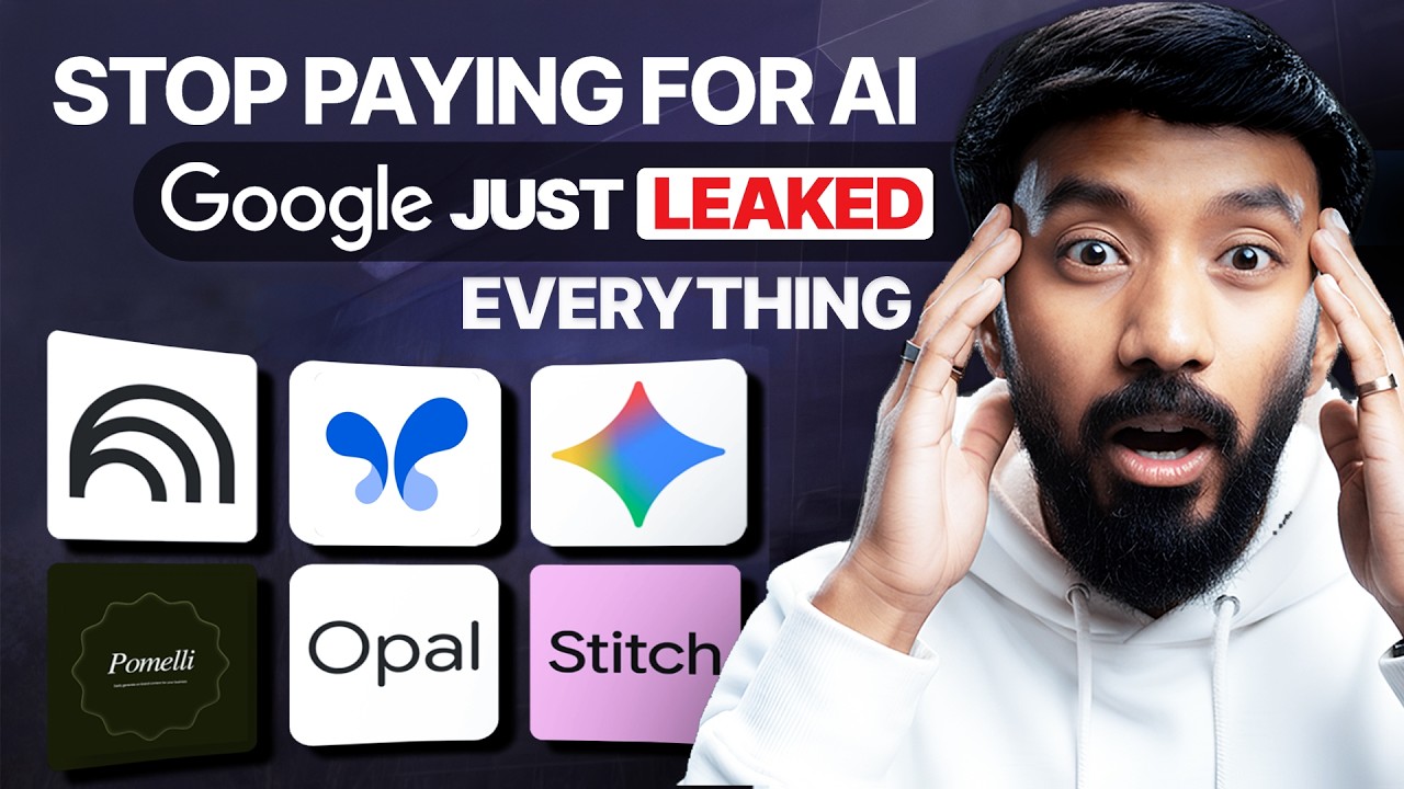 Google's SECRET 7 AI Tools Just DESTROYED ChatGPT (100% FREE Stack)