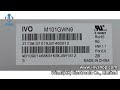M101GWN9 R0 IVO 10.1" TFT-LCD screen 1024*600 Display