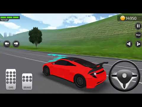 XGS#74 Parking Frenzy 2.0 3d game simulator | sport red car city car game android gameplay