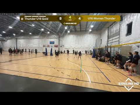 U16 Women Thunder vs. Thunder U16 Gold (2026.01.12)