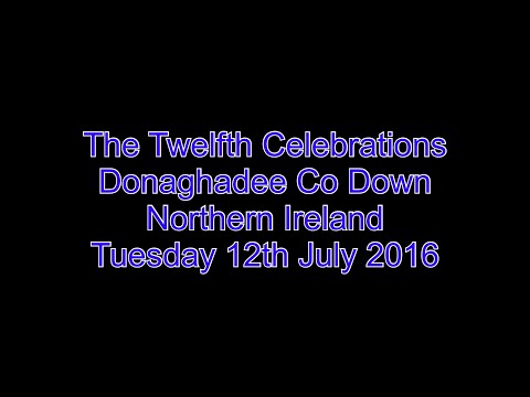 The Twelfth celebrations in Donaghadee 2016