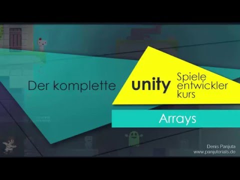 #15 Der komplette UNITY 5 Kurs - Entwickle 4 Spiele - Arrays