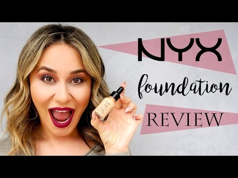NYX Foundation Drops Review