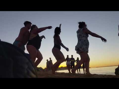 Paso de la patria. Atardecer