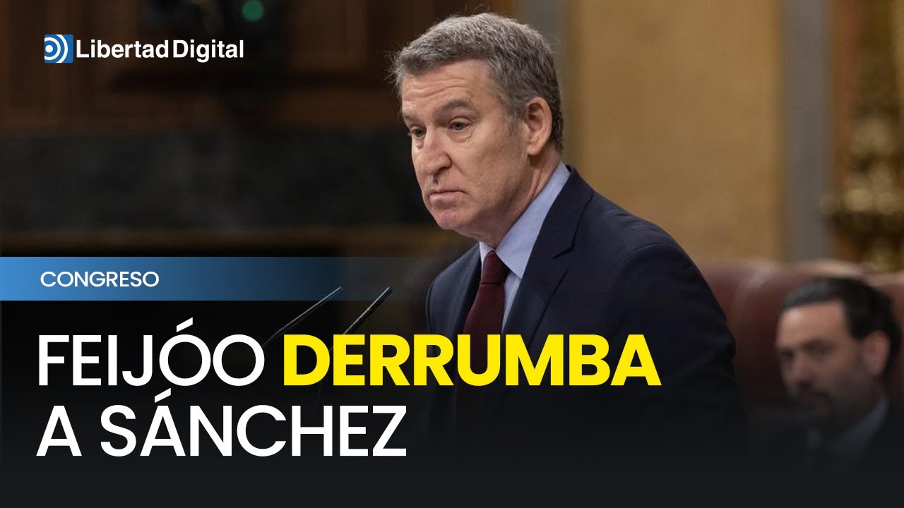 Demoledora respuesta de FEIJÓO a Sánchez: "Usted ha venido aquí a hablar pero no ha dicho nada"