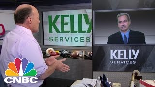 Temporary Pain Kelly Services CEO | Mad Money | CNBC