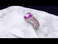 video - Fleur De Lis Deluxe Engagement Ring