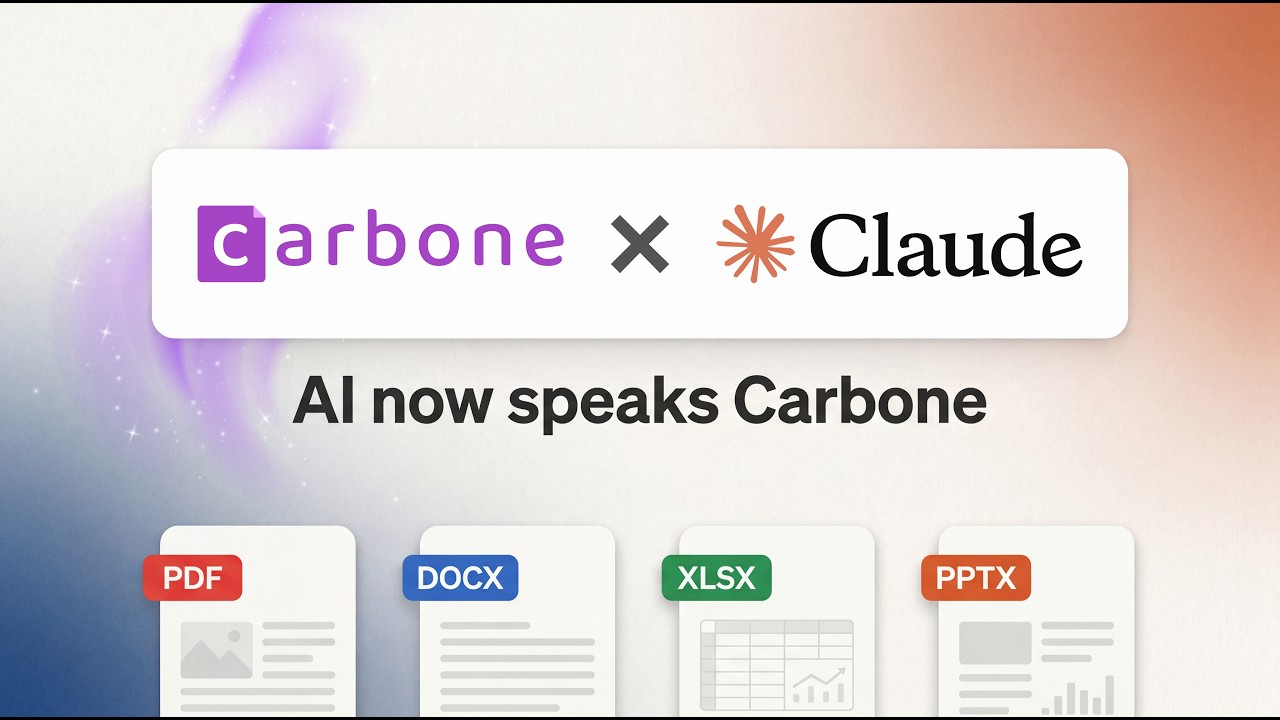 Carbone Skill for AI Preview