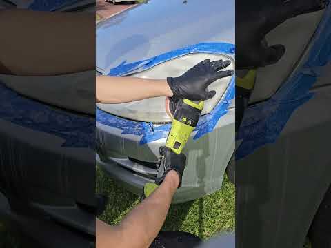 headlight restoration👁️